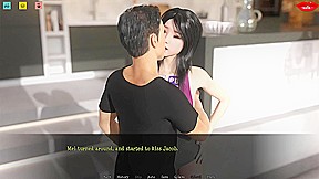 wifey s dilemma the japanese wife lets her husband jerk off his cock on her she got covered with cum episode 3